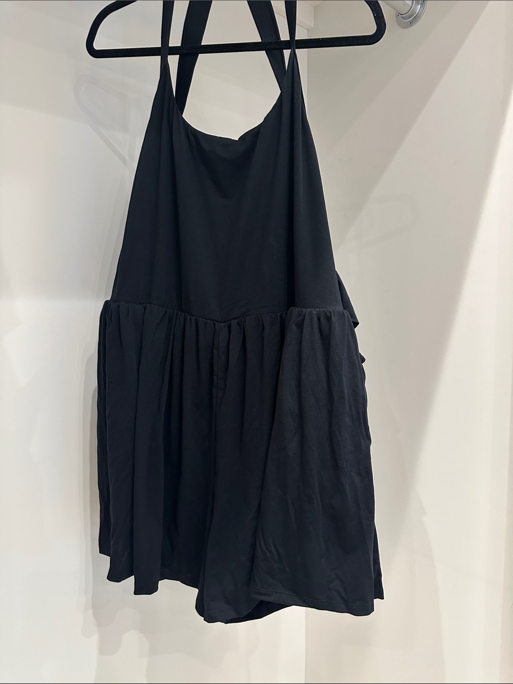 Halara size 2x Classic Black Halter Sundress - Women. New